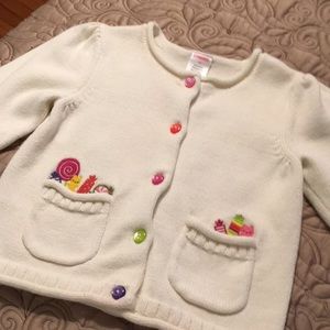EUC Gymboree candy cardigan